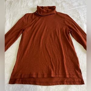 Madewell Red Turtleneck
